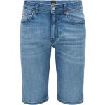 Reduzierte Blaue HUGO BOSS BOSS Jeans-Shorts aus Baumwollmischung für Herren 