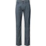 Hellblaue Unifarbene Pierre Cardin Lyon Tapered Jeans aus Baumwollmischung für Herren 