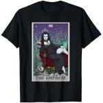 Schwarze Sterne Gothic T-Shirts mit Halloween-Motiv für Damen Größe S 