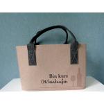 Beige Gilde Einkaufstaschen & Shopping Bags aus Filz für Damen 