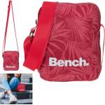 Rote Bench Kleine Handtaschen mit Reißverschluss aus Polyester für Damen 