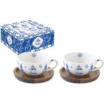 Reduzierte Blaue Easy Life Kaffeetassen-Sets aus Porzellan 