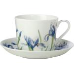 Tasse mit Untertasse Floriade Iris