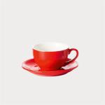 Rote Kaffeetassen-Sets aus Porzellan 