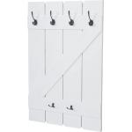 Weiße Shabby Chic Mendler Wandboards lackiert aus Massivholz Breite 0-50cm, Höhe 0-50cm, Tiefe 0-50cm 