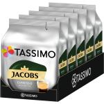 TASSIMO Jacobs Espresso Ristretto T Discs 5 x 16 Getränke Kaffeekapseln (Tassimo Maschine (T-Disc System))