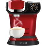 TASSIMO Kapselmaschine MY WAY 2 TAS6503, Kaffeemaschine by Bosch, rot, mit Wasserfilter, über 70 Getränke, Personalisierung, vollautomatisch, rot