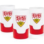 Rote VfB Stuttgart Flaschenausgießer 3-teilig 