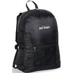Tatonka Superlight - Faltbarer und sehr leichter Rucksack mit 18 Liter Volumen, Netztasche und integrierter Gürteltasche, Schwarz