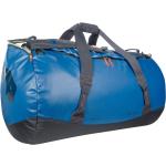 Blaue Tatonka Barrel Planentaschen 130l mit Reißverschluss aus LKW-Plane für Herren maxi / XXL 