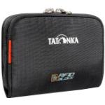 Schwarze Unifarbene Tatonka Plain Herrenportemonnaies & Herrenwallets mit Reißverschluss mit RFID-Schutz 