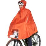 Tatonka Bike Poncho - Fahrrad-Regenponcho red orange S