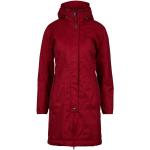 Rote Elegante Wasserdichte Atmungsaktive Tatonka Floy Regenmäntel für Damen Größe S für den für den Winter 