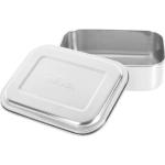 Silberne Lunchboxen & Snackboxen aus Edelstahl 