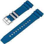 Tauchmeister PU-Armband Ersatzband blau mit Dornsc