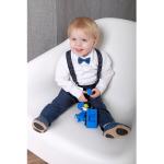 Dunkelblaue Elegante HOBEA-Germany Taufanzüge mit Knopf für Babys Größe 74 