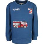 Reduzierte Blaue Kindersweatshirts aus Baumwolle für Jungen Größe 98 für den für den Herbst 