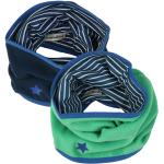 Dunkelblaue Sterne Loop-Schals für Kinder & Kinderschlauchschals aus Polyester 