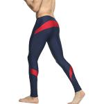 TAUWELL Herren Fitness Hose Shorts Compression Leggings (6143 Marine rot, L(79-84cm))