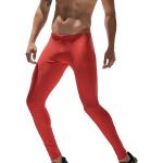 TAUWELL Herren Fitness Hose Shorts Compression Leggings (6145 Rot XL(86-91cm))