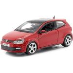 Rote Bburago Volkswagen / VW Polo Modellautos & Spielzeugautos 