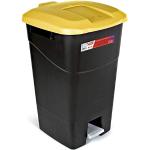 Reduzierte Gelbe Mülleimer 60l aus Kunststoff mit Deckel 