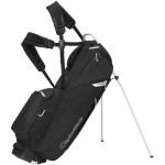 Schwarze TaylorMade Golf Standbags mit Reißverschluss klappbar 