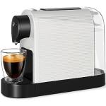 Tchibo Cafissimo „Pure plus“ Kaffeemaschine Kapselmaschine für Caffè Crema, Espresso und Kaffee | 0,8l | 1250 Watt | 11,9 x 33,7 x 24 cm | Weiß