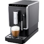 Anthrazitfarbene TCHIBO Esperto Caffè Kaffeevollautomaten mit Kaffee-Motiv 