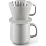 Graue Moderne TCHIBO Kaffeetassen-Sets 350 ml aus Keramik 