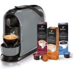 Tchibo Kapsel-/Kaffeepadmaschine Cafissimo PURE grau + 30 Kapseln