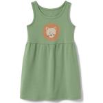 Grüne TCHIBO Jerseykleider für Kinder mit Löwen-Motiv aus Jersey Größe 110 