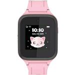 Reduzierte Pinke Emoji Smartwatches mit Anruf-Funktion für Kinder 