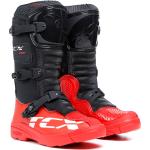 TCX Comp Kinder Motocross Stiefel, schwarz-rot, Größe 29