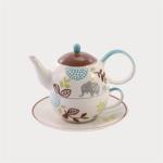 Tea for one aus Keramik 3-teilig 
