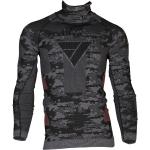 Schwarze Camouflage MODEKA Outdoor-Hemden aus Polyamid für Herren 