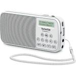 TechniSat Techniradio RDR weiß Taschenradio - Kompakt, 1 W, DAB+, MP3 Wiedergabe