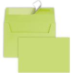Grüne Tecno Briefumschläge ohne Fenster DIN C6 