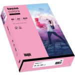 Pinkes Tecno Multifunktionspapier DIN A4, 500 Blatt aus Papier 