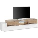 TV-Board TECNOS "Coro" Sideboards weiß (weiß, ahorn) TV-Lowboards Breite ca. 220 cm