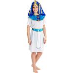 TecTake dressforfun Jungenkostüm Kleiner Pharao | Bequeme Robe inkl. Pharao-Kopfbedeckung mit Gummizug + Gürtel (3-5 Jahre | Nr. 300378)
