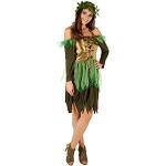 Grüne Waldelfenkostüme & Waldfeenkostüme aus Polyester für Damen Größe XXL 
