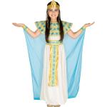 Weiße Cleopatra-Kostüme aus Chiffon für Kinder Größe 116 