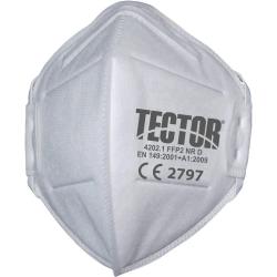 Tector FFP2 Feinstaubmaske mit justierbarem Nasenflügel