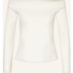 Beige Langärmelige Ted Baker Off Shoulder Shirts & Schulterfreie Shirts aus Polyamid für Damen Größe L 