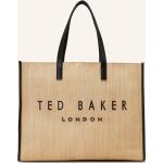 Hellbraune Ted Baker Lederhandtaschen aus Leder für Damen 