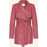 Reduzierte Pinke Elegante Ted Baker Stehkragen Blazermäntel aus Wolle für Damen Größe M für den für den Winter 