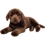 Reduzierte Schokoladenbraune 50 cm Hundekuscheltiere maschinenwaschbar 