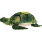 Grüne 23 cm Teddy Hermann Schildkrötenkuscheltiere aus Kunststoff für 0 - 6 Monate 