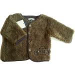 Braune Sanetta Teddyjacken für Kinder & Teddy Fleece Jacken für Kinder aus Fleece für Babys Größe 56 